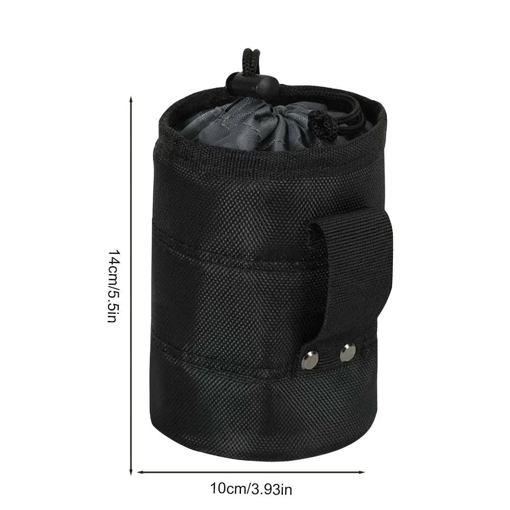 KITPIPI Black Tool Belt Pouch – Waterproof Nylon Nail & Screw Bag Tool Belt Pouch Zpaxo