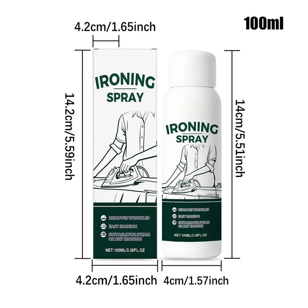 Spray Starch Ironing Clothes Anti Static Wrinkle Cotton Linen Silk