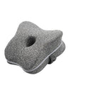 Memory Cotton Leg Pillow Quick Rebound Home Pregnant Women Portable Support Knee Pillow Foot Pillow Knee Pillow Leg Pillow Zpaxo Gray