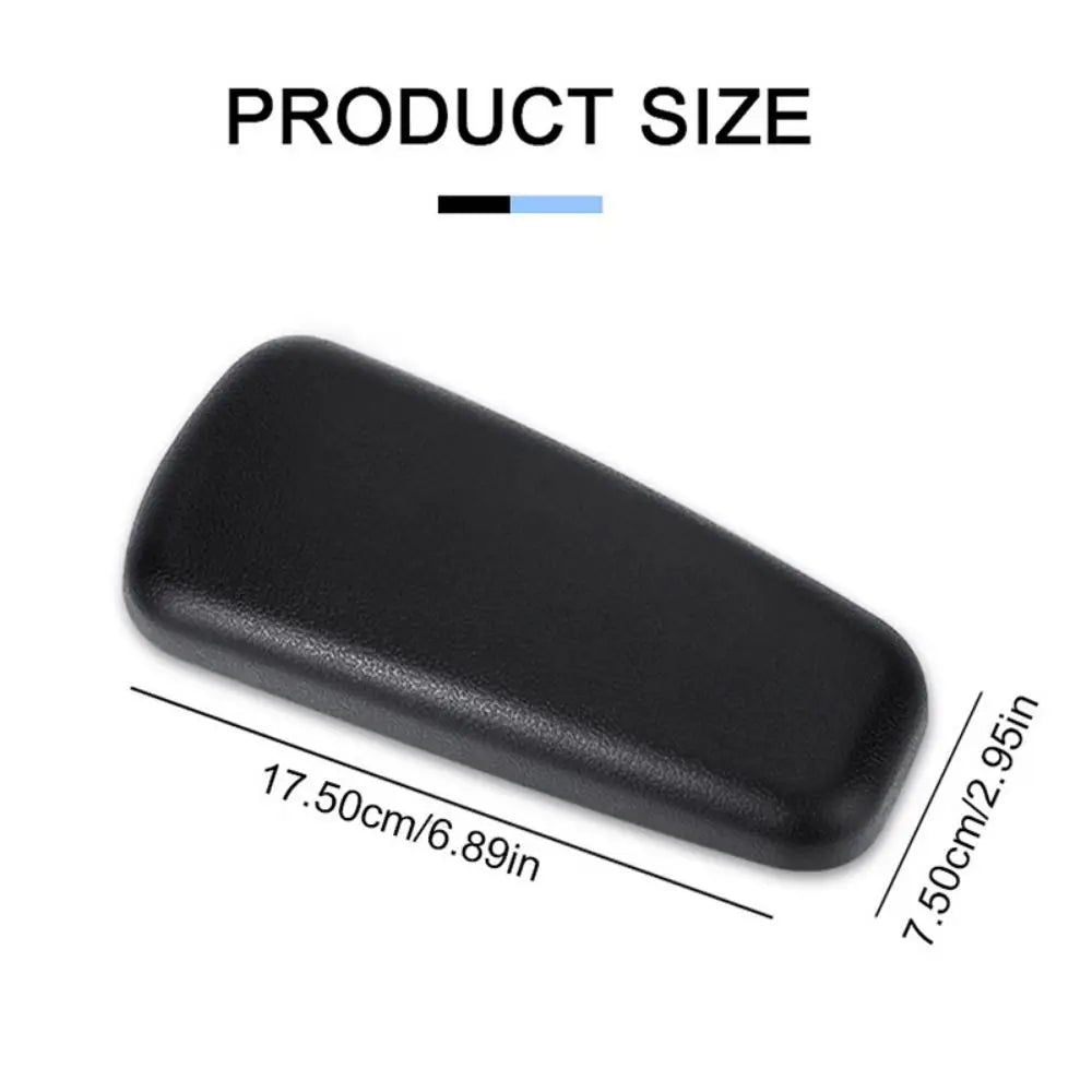 Pu Leather Car Knee Rest Pad Soft Fashion Auto Armrest Universal Zpaxo