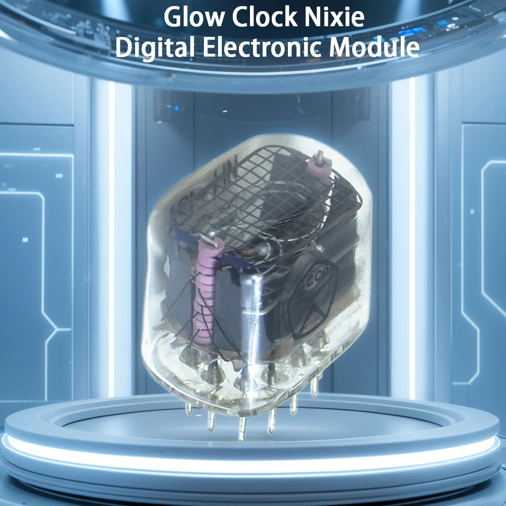 IN-12 IN12 Glow Tube Decimal Point Digital Nixie Clock LED