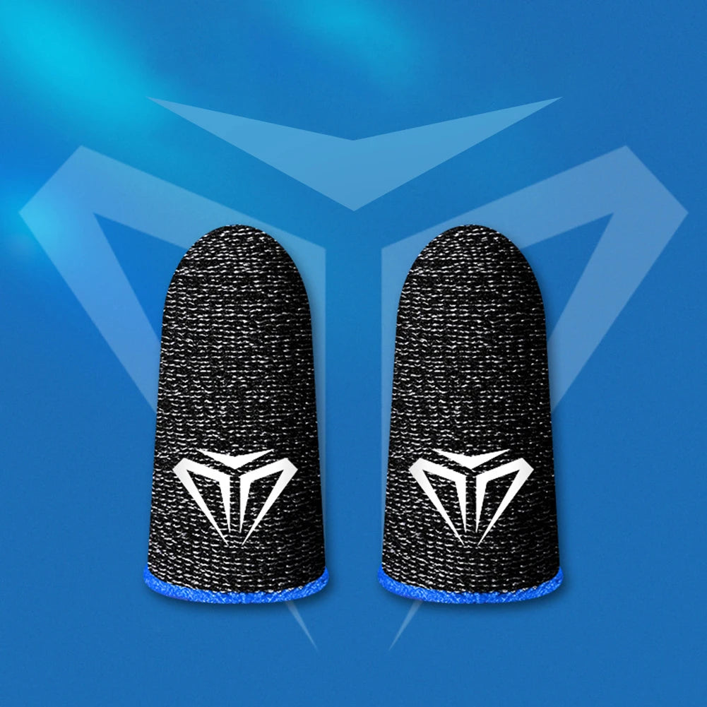 1 Pair Gaming Finger Sleeve for PUBG Breathable Sweatproof Fingertip Cover Cots Zpaxo