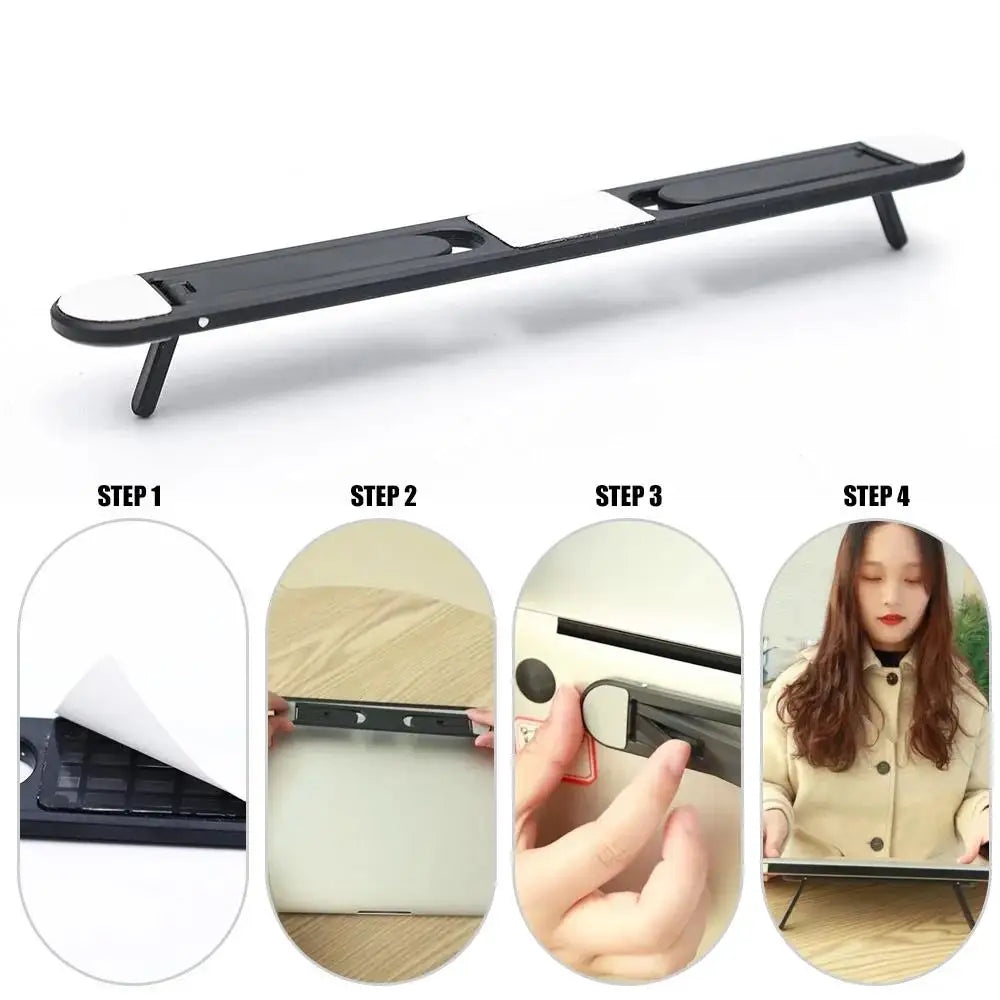 Foldable Laptops Riser Stand for Macbook Pro Air Lenovo Samsung Notebook Cooling Pad Invisible Laptop Holding Bracket Lift Stand Zpaxo