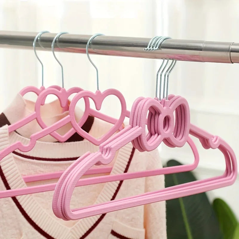 10 20 Butterfly Plush Hanger Bow Plastic Anti Slip Home Use Non