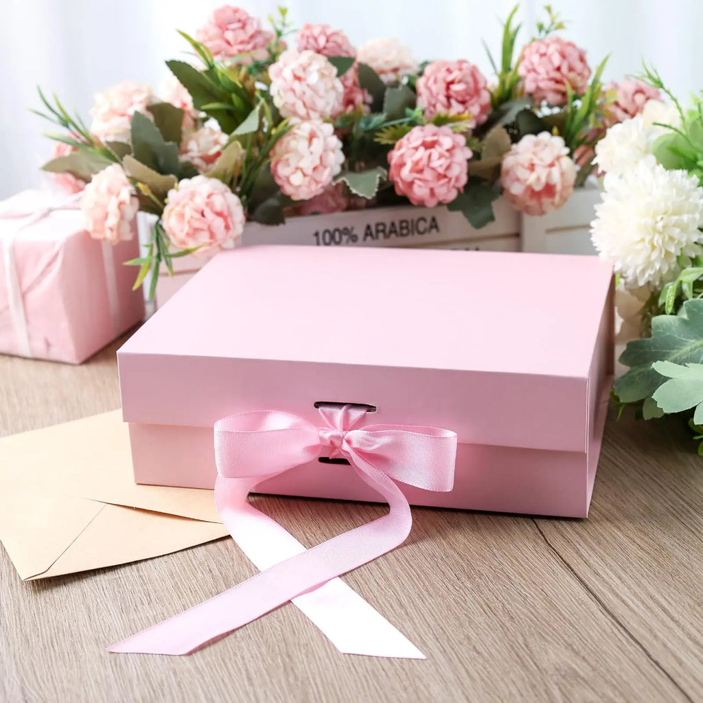 Pink Magnetic Gift Box – Luxury Foldable Wrapping Box