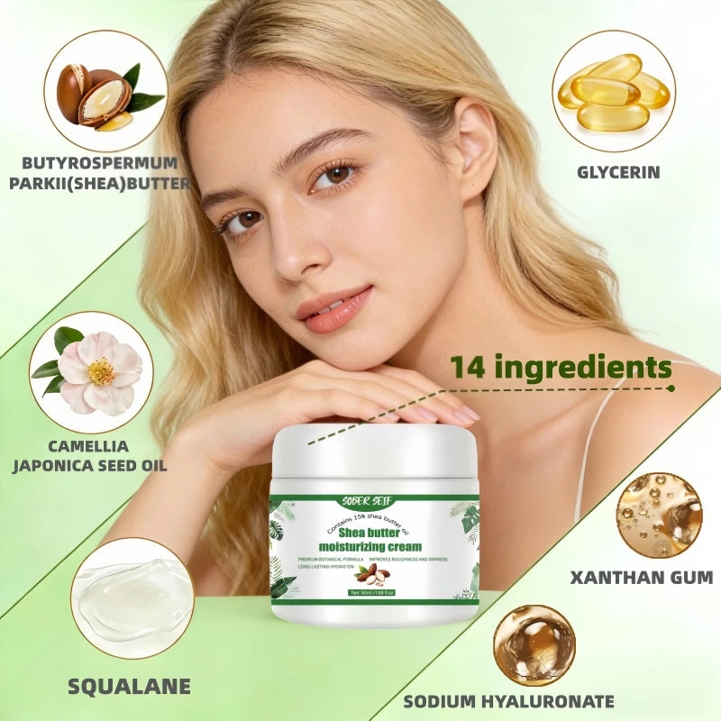 50ml Gentle Moisturizing Lotion Hyaluronic Acid Shea Butter Facial Skin Care For All Skin Types Zpaxo