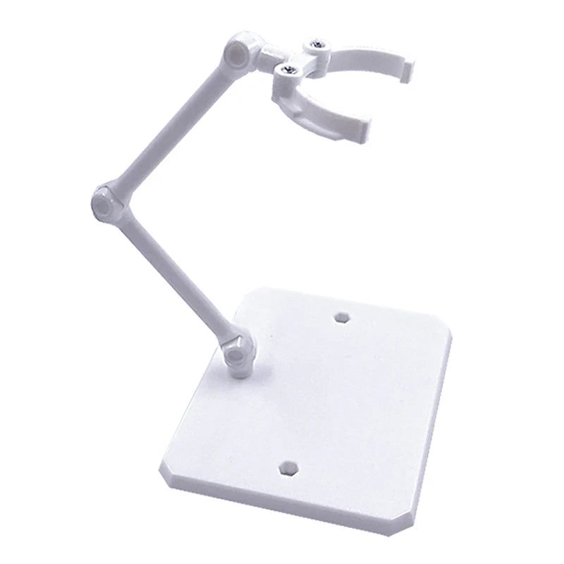 1 Action Figure Display Stand Base Suitable 6- Doll Anime HG114 RG Zpaxo White