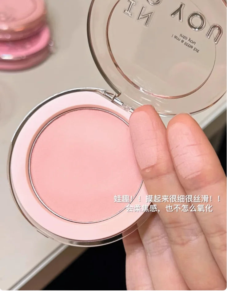 INTO YOU Fluffy Pillow Single BLUSHER Shades Long-lasting Zpaxo
