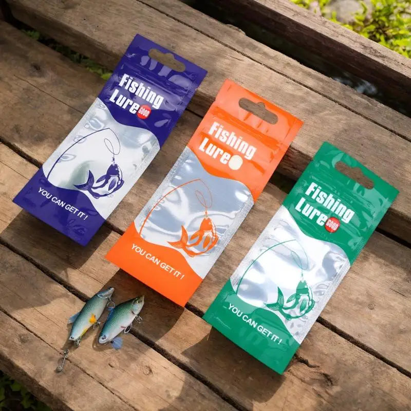 Sealable Soft Lure Bags Jig Bait Casting Long Strip Lures Easy Use Zpaxo