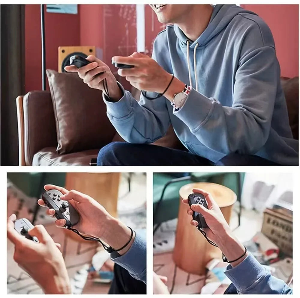 1 Pair Wireless Gamepad Switch Controller Joystick Wrist Strap