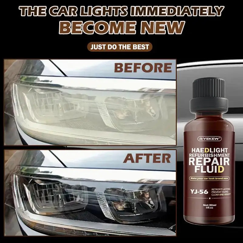 Car Headlight Restoration Polish – Remove Yellowing & Oxidation