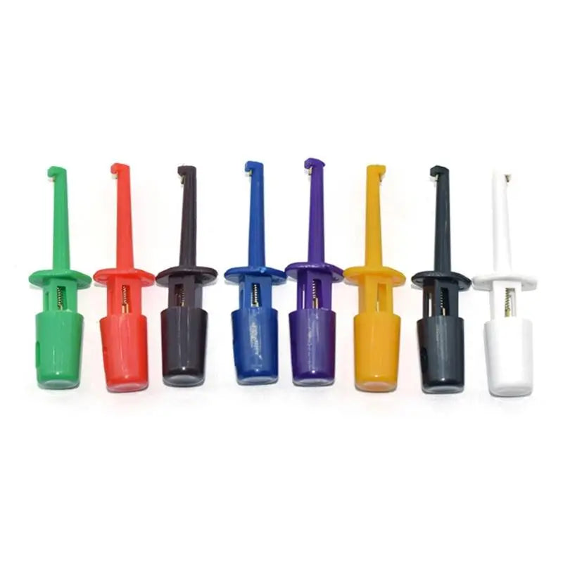 652F Practical Portable Circuit Board Test Clip with Oscilloscope Compatibility Conductive Elastic Accurate Clamping Design Zpaxo