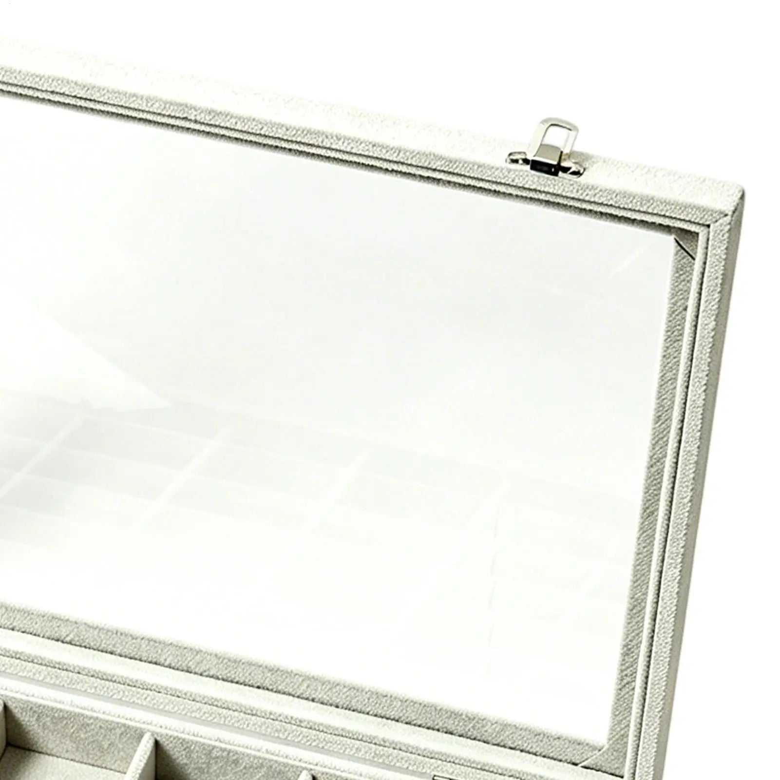 Earring Organizer 30-Grid Ring Storage Drop Earrings Tray Women Girls