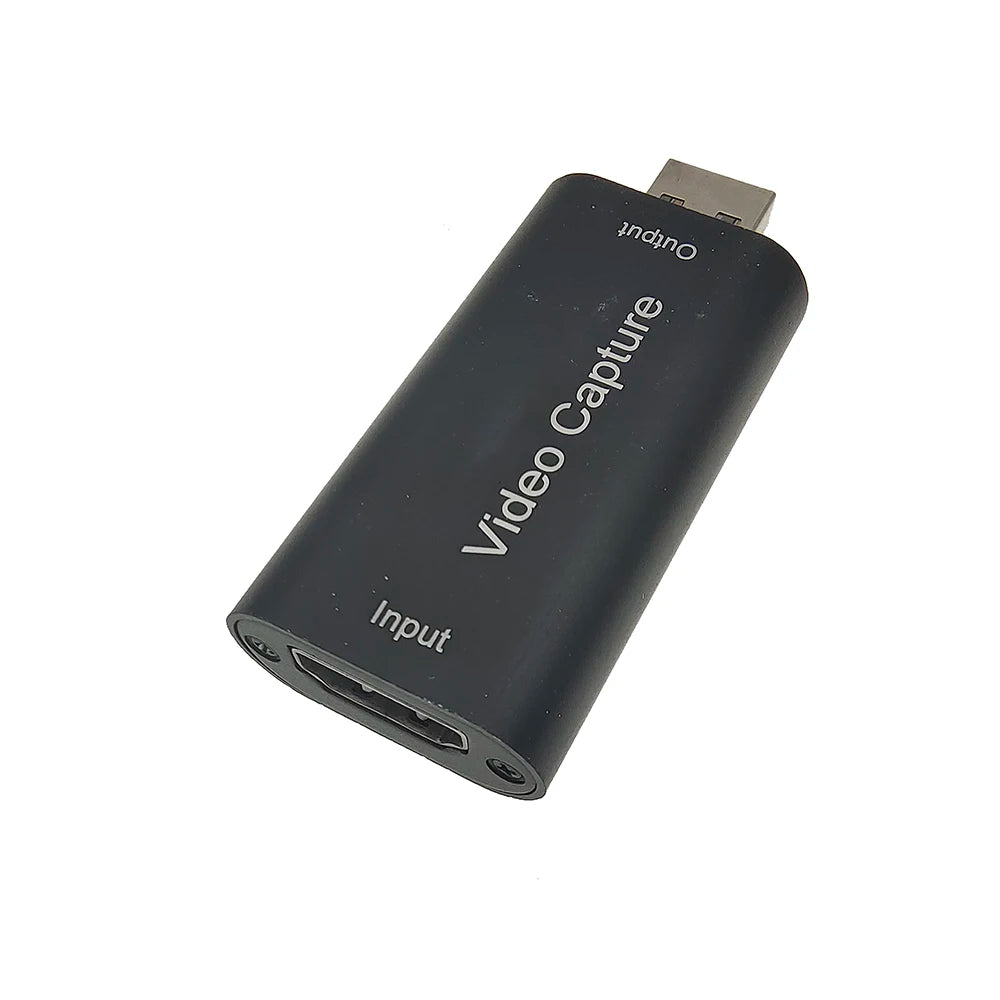 4K Mini HD 1080P HDMI-Compatible USB 2.0 Video Capture Card Game Recording Box for Youtube OBS Live Streaming Broadcast Computer Zpaxo Default Title