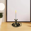 Retro Handheld Metal Candlestick Holder – European Vintage Style Candle Holder Zpaxo copper