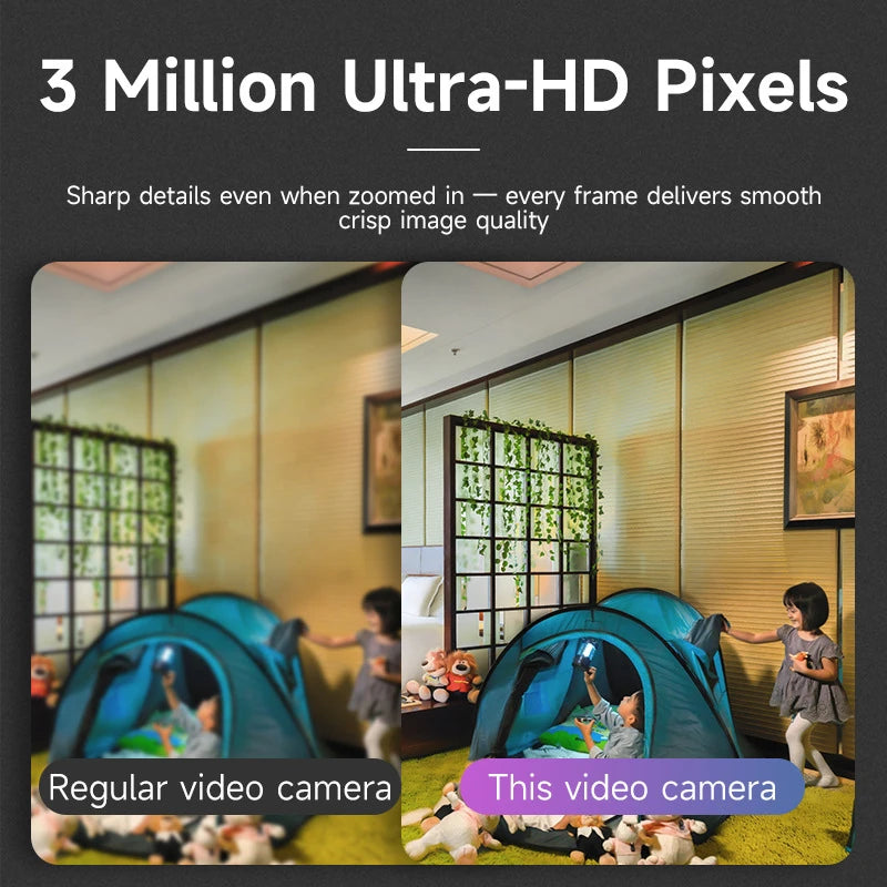 3MP 1296P Eseecloud APP Full WIFI IP Camera Battery Power Low