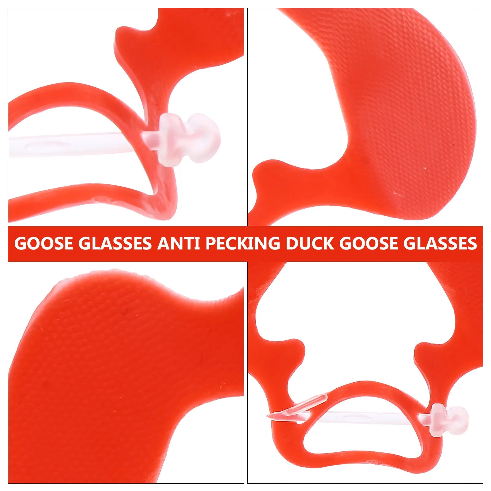 Anti-pecking Glasses Ducks Geese Heavy Duty Plastic Poultry Eye