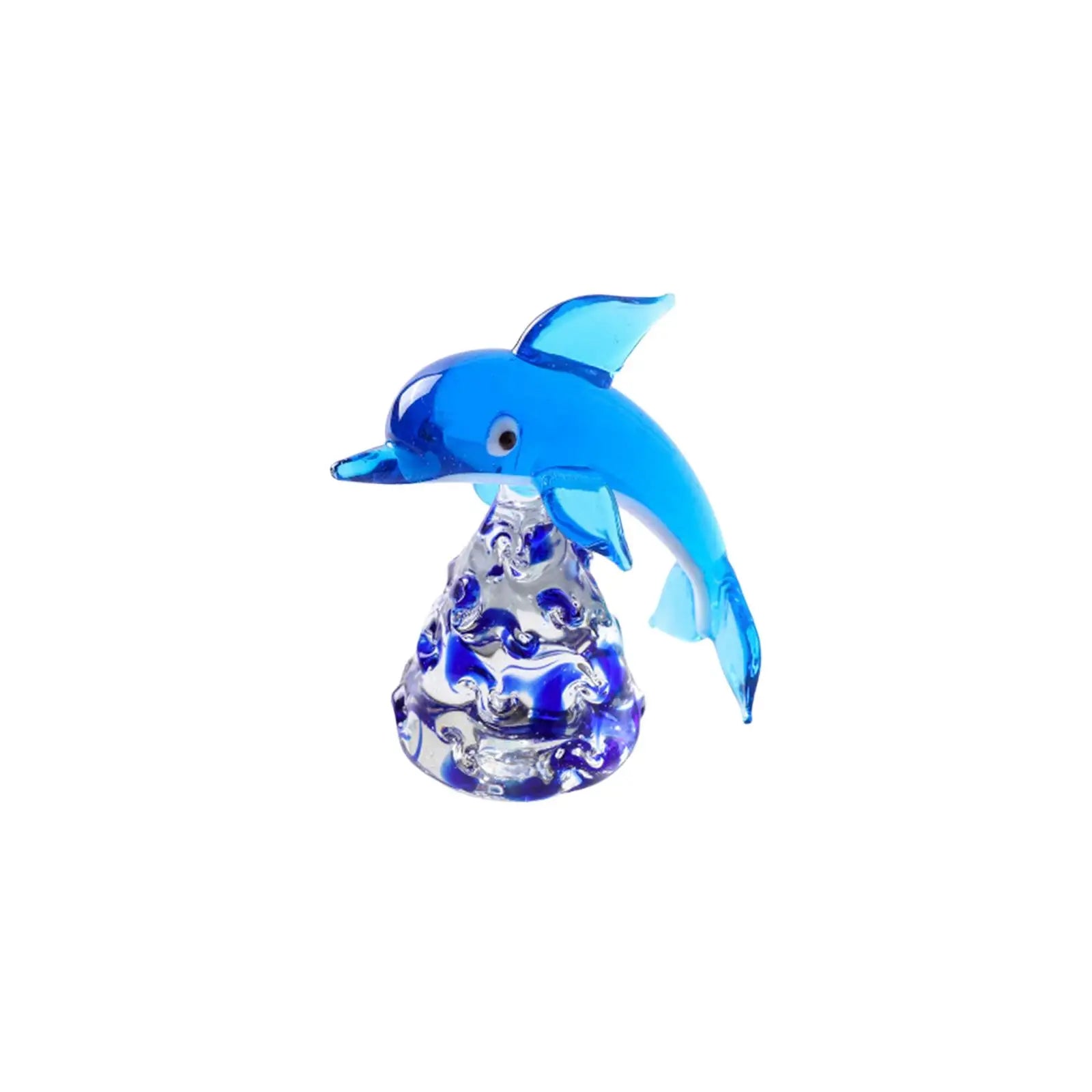 Dolphin Statue Cabinet Collectible Living Room Present Decors Home Office Bedroom Desk Figurine Decoration Dolphin Miniature Zpaxo C