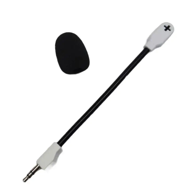 652F Microphone Gamings Headphones Headsets Black Foam Cover Zpaxo