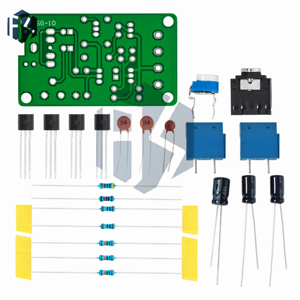 White Noise Signal Generator DIY Kit Electronic Kit 2-Channel Output for Burn-in Test Therapy on Insomnia Noise Generator Zpaxo