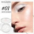 1PC Single-color Galaxy Highlighting Powder, Fine Pearlescent Sparkling Highlighter, Suitable for Face/eyes/body, Waterproof Zpaxo 01