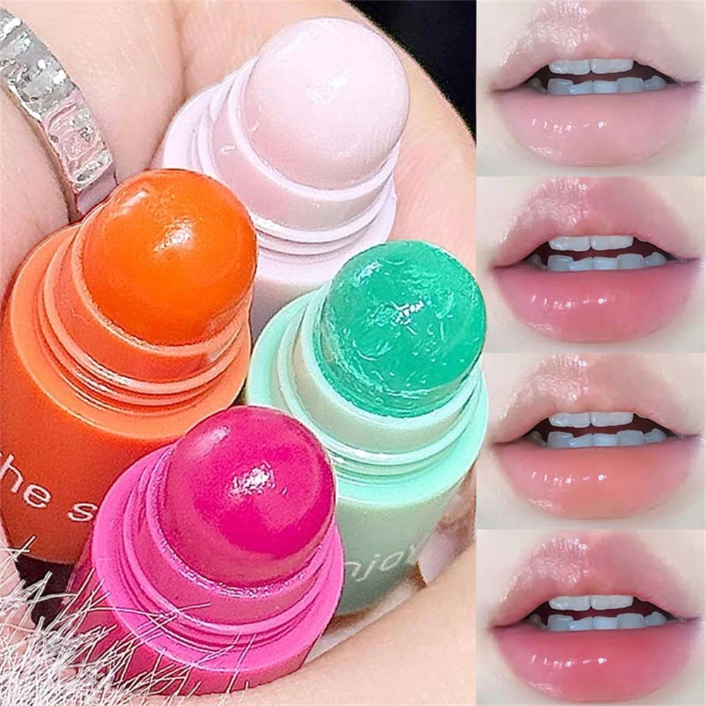 Lipstick Lip Gloss 4 Colors 1 Moisturize Nourish Balm Pen Lipliner Zpaxo Lip Balm 4 IN 1