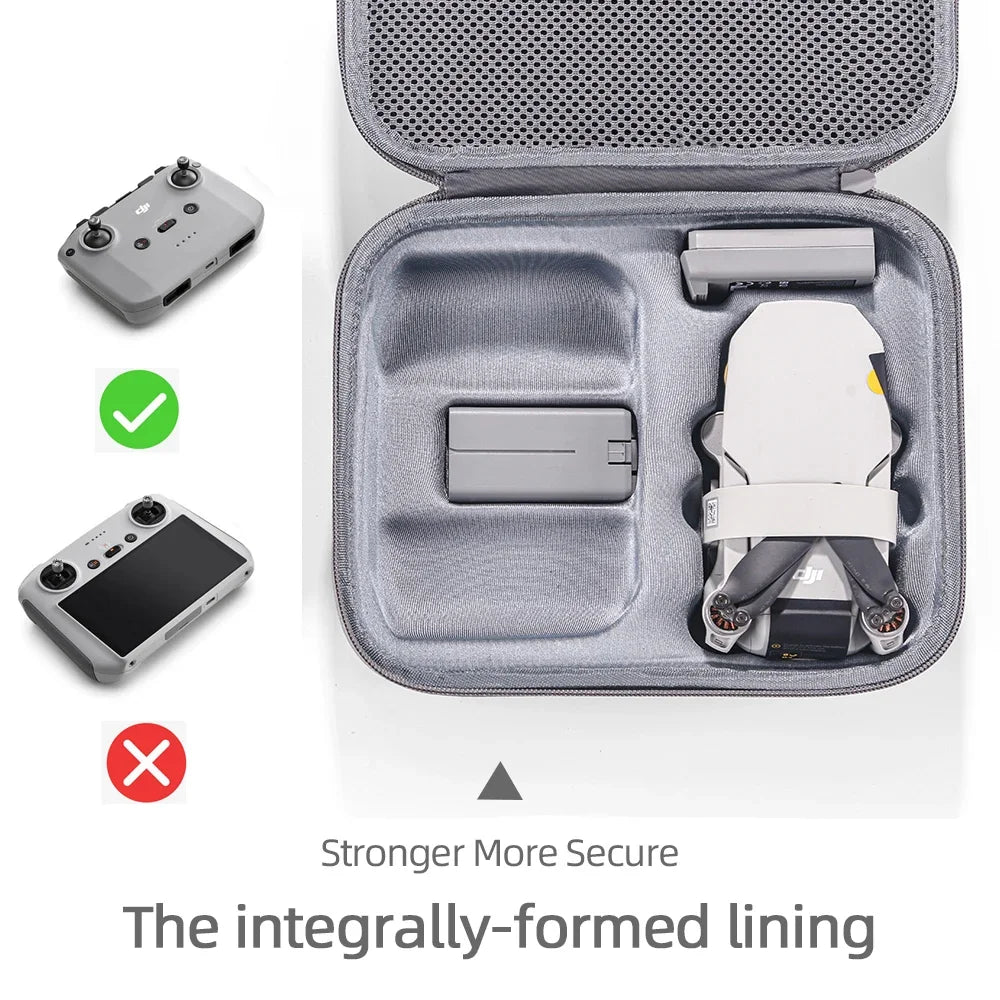 Carrying Case Protective Sotrage Bag Waterproof Suitcase DJI Mini 2 Zpaxo