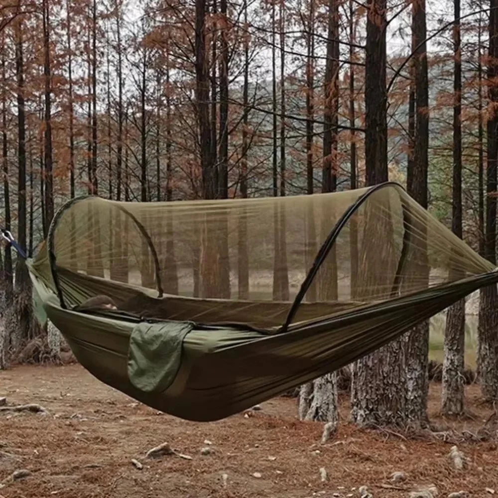 Outdoor Camping Hammock Mosquito Net Lightweight Hanging Hammocks Zpaxo