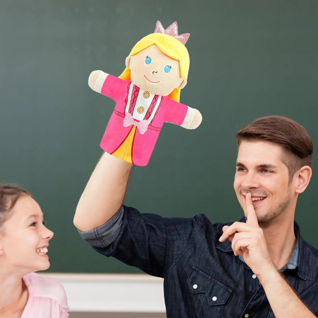 Kids Hand Puppets Fairy Tale Storytelling Puppet Interactive Toy For Preschool Education Cultural Education Storytelling Family Zpaxo