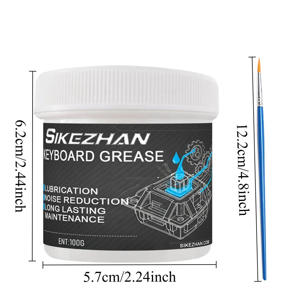 Keyboard Lube Switch Lube Grease Oil 100/200g for Mechanical Keycap Keyboard Stabilizer Lubricant Switche Axes Positioning Axes Zpaxo