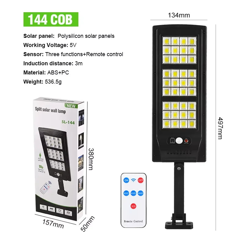Outdoor Waterproof Solar Integrated Remote Control Small Street Lamp
