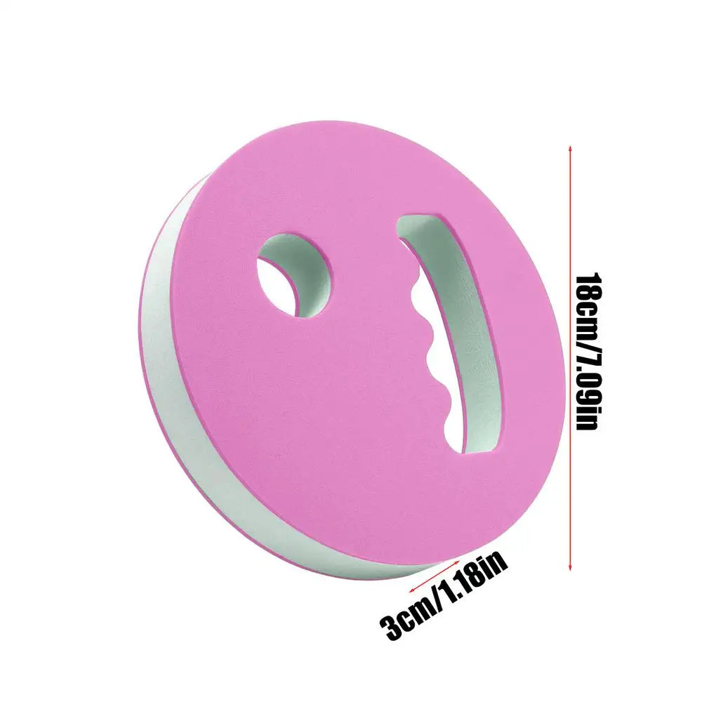 2-Pack EVA Foam Water Exercise Discs – Aqua Hand Paddles Aqua Exercise Paddles Zpaxo Pinks