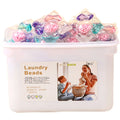 50Pcs Laundry Detergent Soap Box 5 in 1 Laundry Cleaning Washing Capsules Laundry Scent Fragrance Beads for Home Dormitory Zpaxo 50pcs