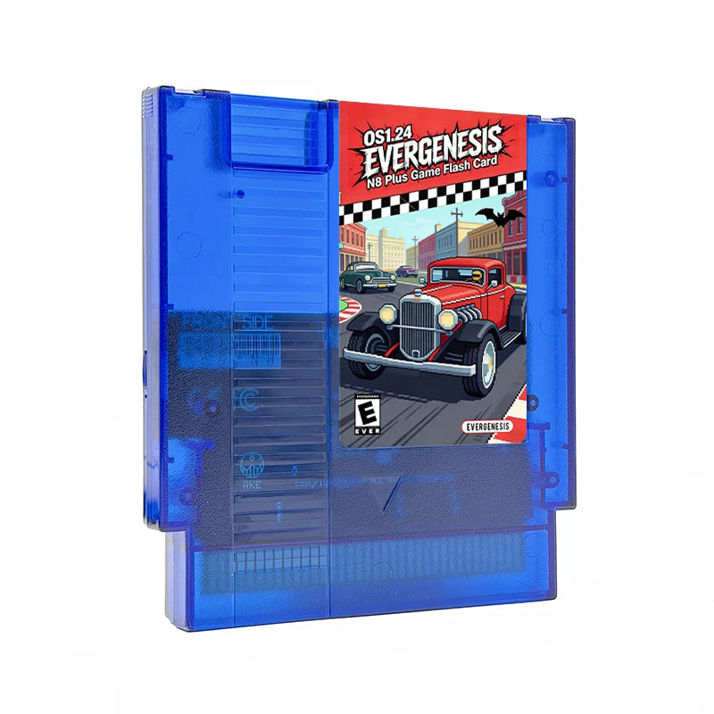 New 1500-in-1Game Card OS V1.24 Flash Card FCN8 Plus Vedio Game Cartridge for FC NES US Game Console Included 4G TF Card Zpaxo