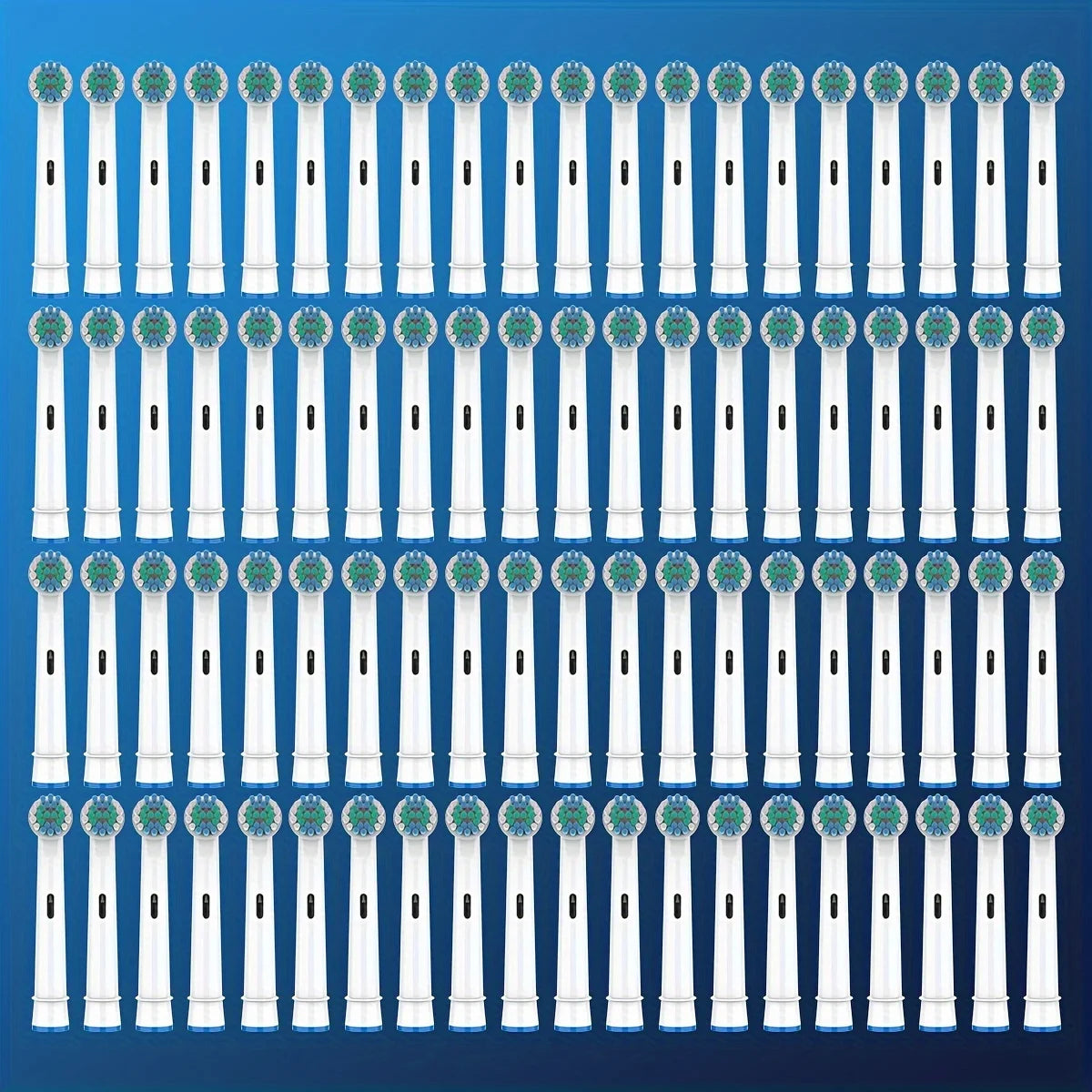 Wholesale 4/16/20/80pcs Set/lot Electric Toothbrush Head For Oral B Sensitive Replacement Brush Heads D25 D30 D32 D18 4739 3709 Zpaxo SB17A 80PCS