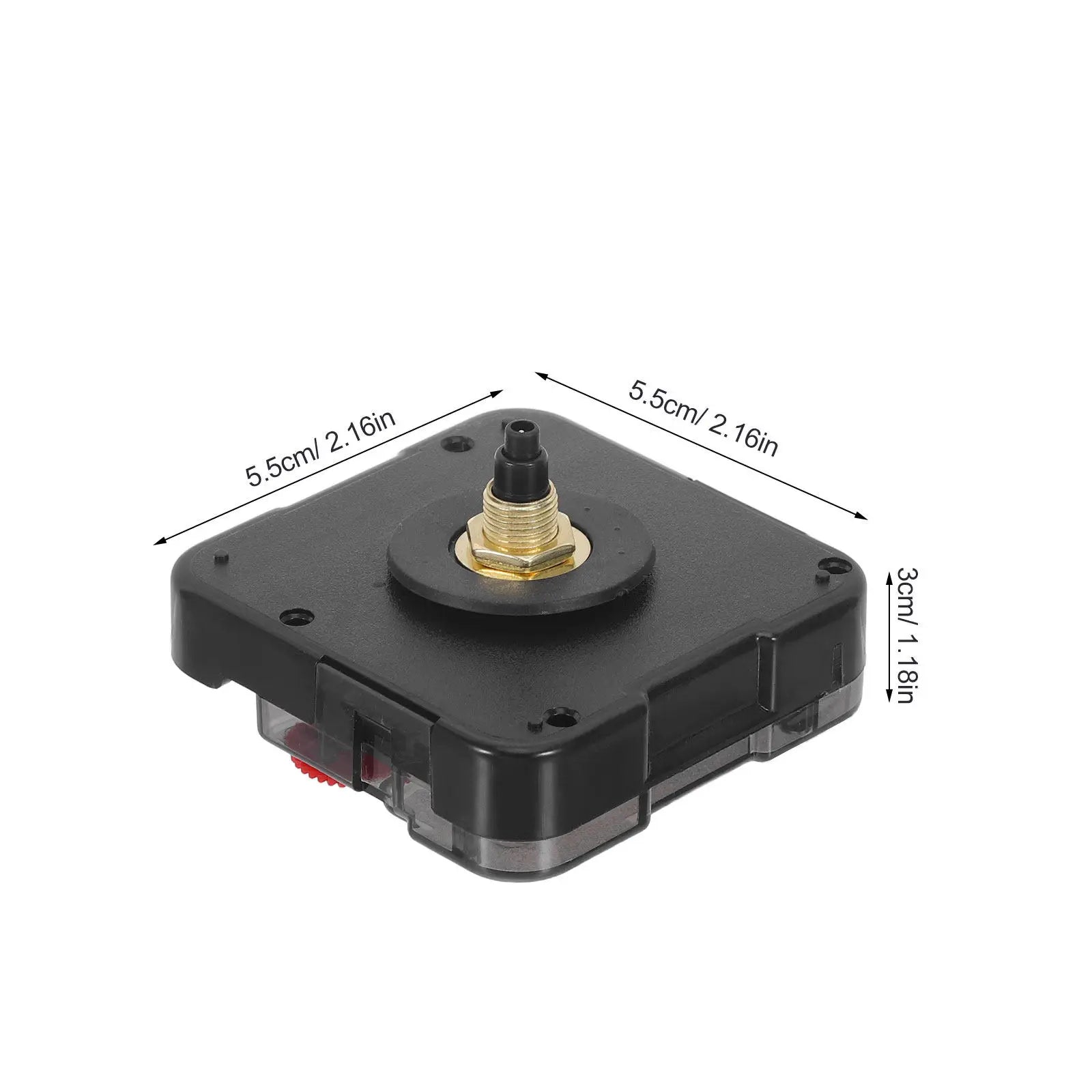 Quartz Wall Clock Movement M8 Thread Axial Length Silent Battery