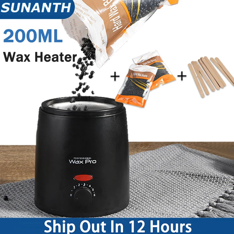 Portable Wax Heater 200ML/400ML – Hair Removal Paraffin Pot Wax Hair Removal Heater Zpaxo