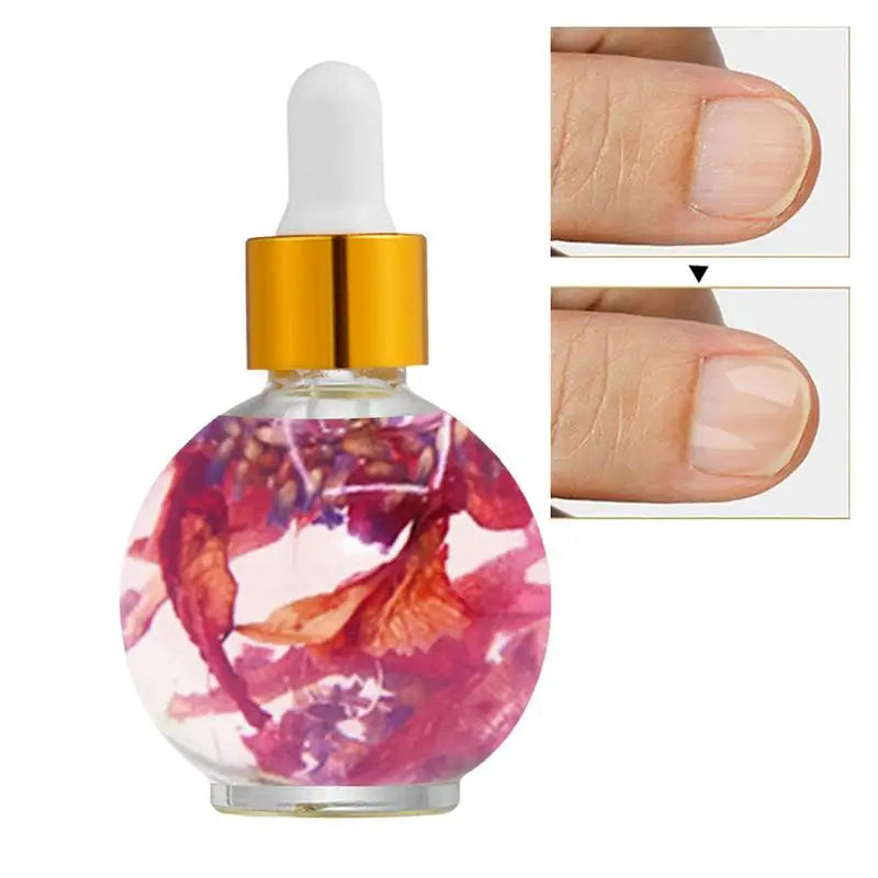30ml Dried Flower Nourishing Cuticle Oil – Nail Treatment Cuticle Nail Oil Zpaxo