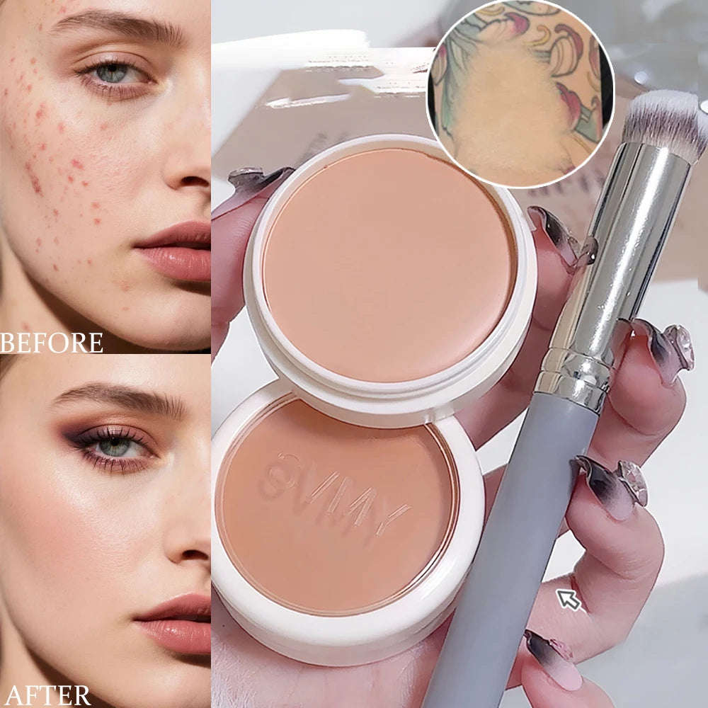 Single Full Coverage Concealer High-pigment Cream Dark Circles Tattoo Zpaxo