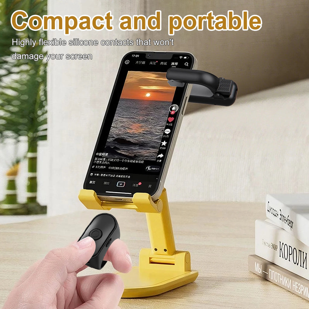 2-in-1 Page Turner Clicker Wireless E-book Lightweight Record
