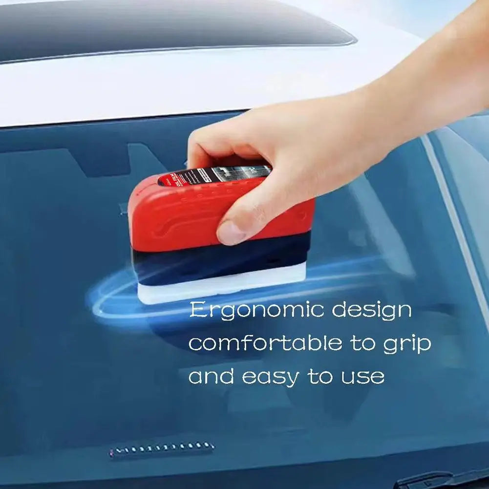 Auto Windshield Inner Glass Oil Film Remover Strong Dirt Cleaning Brush Restore Glass Luster Improve Driving Safety In Rainy Day Zpaxo