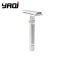 Yaqi Ultima Adjustable Slant Head Safety Razor – 316 Steel Safety Razor Zpaxo RAASS2364