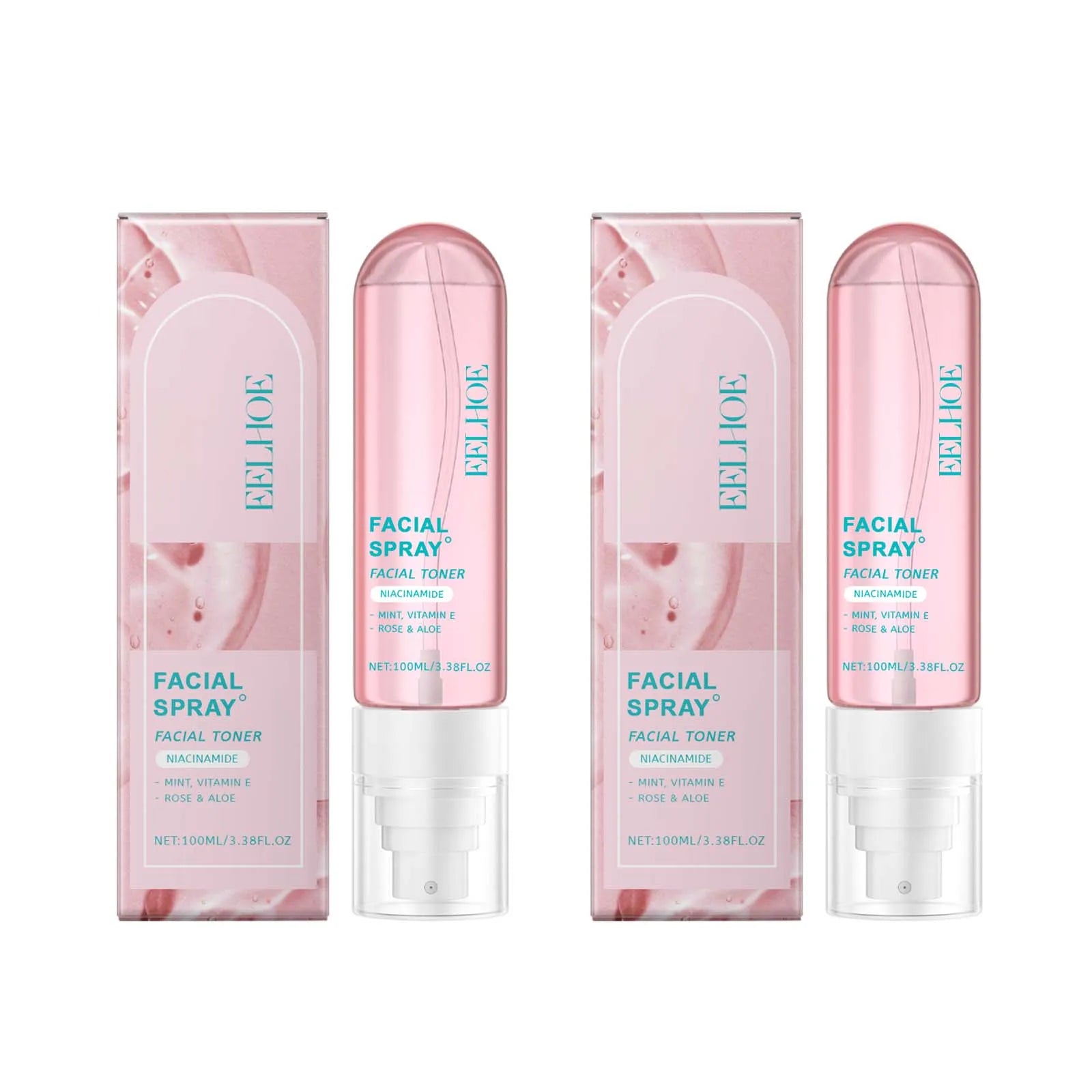 Eelhoe Niacinamide Toner Spray – Brightening & Hydrating Mist Facial Toner Spray Zpaxo 2Pcs 100ml