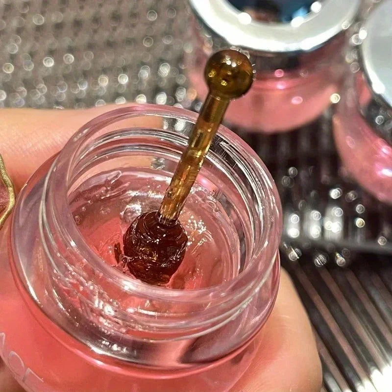 Lovely Honey Cherry Lip Oil Nourishing Lip Balm Long Lasting Moisturizing Clear Lip Oil Lip Gloss Lip Care Beauty Makeup Zpaxo