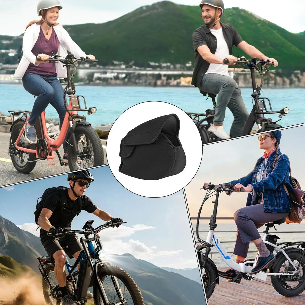 E-bike Motor Cover Neoprene Dustproof Rainproof Storage Protector