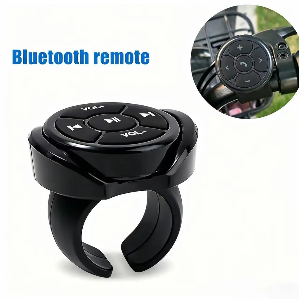 Wireless Bluetooth Media Button Remote Controller Car Motorcycle Bike Zpaxo Default Title