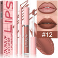 12 Color Matte Lip Liner Pencil Lip Gloss Set Waterproof Lipliner Pen Red Brown High Pigmented Lip Glaze Lips Cosmetics Makeup Zpaxo 12