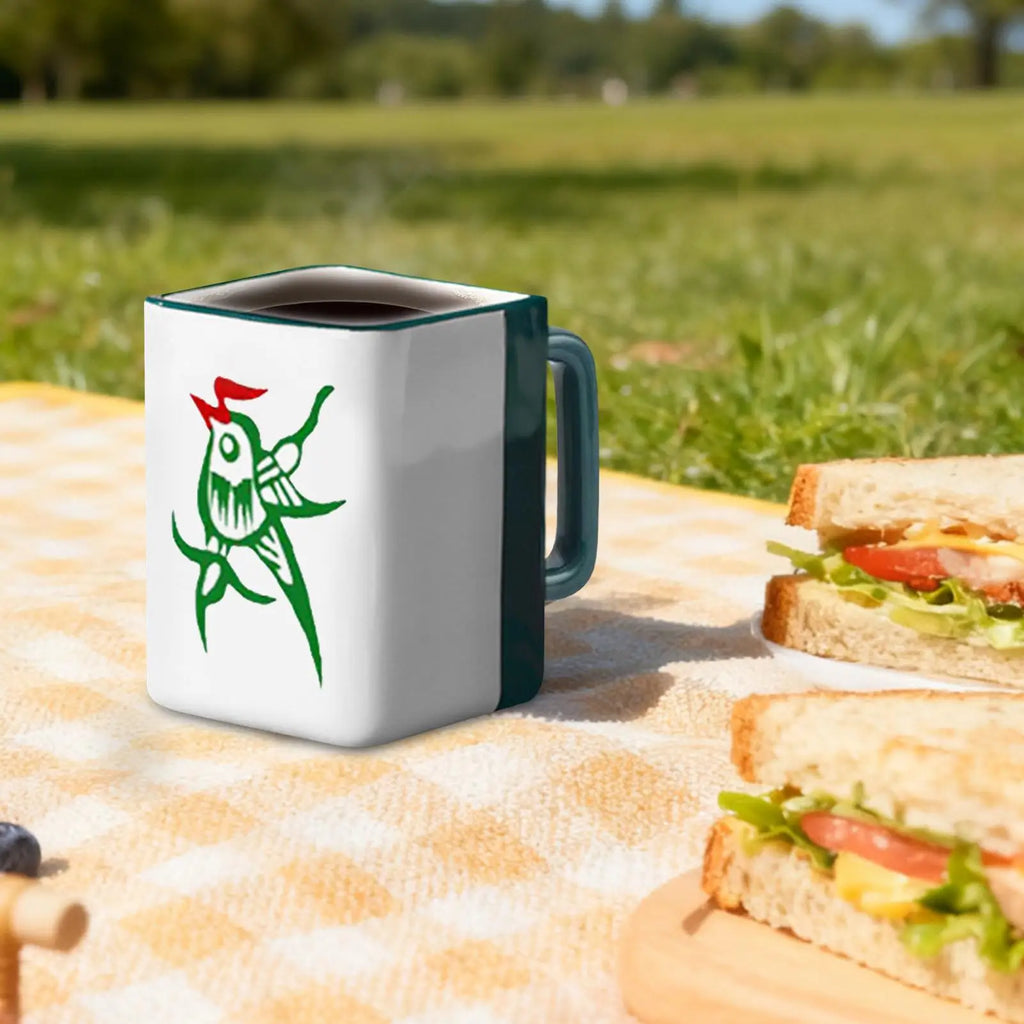 Ceramic Coffee Mug Mahjong Water Cup Novelty Mugs Women Men Family