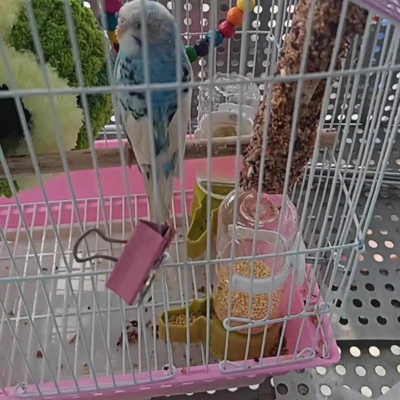 2PCS Bird Watering Device Auto System Water Dispenser Feeder For Various Bird Easy Cleaning Feeding Accessory Zpaxo