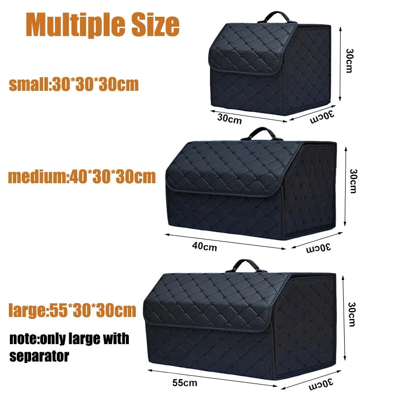 Multipurpose Collapsible Car Trunk Storage Organizer With Lid Portable Car Storage Bag Car Trunk Organizer Zpaxo